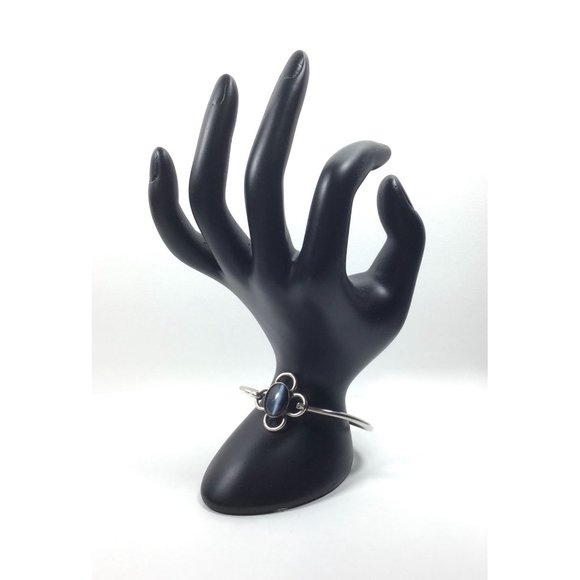 Vintage Taxco 925 Sterling Silver Thin Bangle Bracelet Monet Swirl Pin Lot - Picture 4 of 9